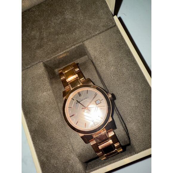 Burberry The City Rose Gold-Tone Watch - Picture 2 of 4